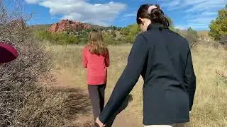 Telling my Russian story at Rock Ledge Ranch Garden of the Gods