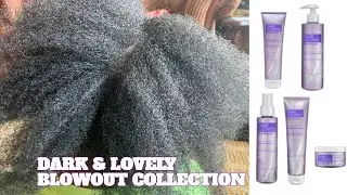 Коллекция Dark and Lovely Blowout | Тип волос 4 | Демонстрация и обзор
