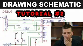 Tutorial #2: Drawing Schematic and Connecting Microcontroller + Accelerometer ( EasyEDA )