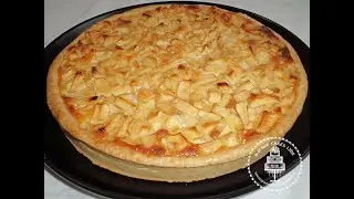 Tarte aux pomme aux fromage fondue