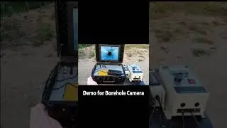 Demo for borehole camera😊😊😊#geologist #borehole #camera