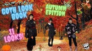 MY FIRST EVER GOTH LOOK BOOK - AUTUMN-INSPIRED OUTFITS - LOADSA KILLSTAR - OCT 2022