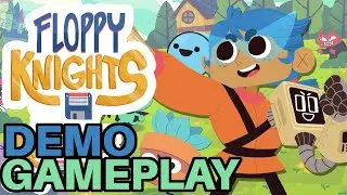Floppy Knights - Steam Demo gameplay (No Commentary)