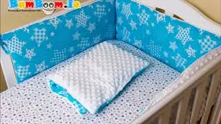 Personalised Cot/Crib Bedding Set by BamBoom.ie