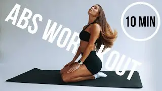 10 MIN INTENSE ABS WORKOUT // LOSE BELLY FAT 🔥🔥🔥