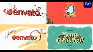 Christmas 2024 Logo | After Effects | After Effects template - Envato elements