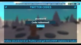 Twitter Code | Island Royale | Roblox *NEW 3,500 Bucks* (Outdated)