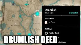 Deed to the Drumlish Trade Post Location - Assassin's Creed Valhalla Wrath of the Druids DLC