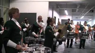 2015 University of Miami Frost Band of the Hour Drumline - Fish