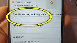 Flat, House no., Building, Company, Apartment Amazon Flipkart Kya Hota Hai