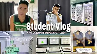 A day in the life of a marine engineering student ☕️ 🛳 | mini vlog