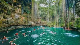 Ik Kil Cenote, in the Yucat&aacute;n Peninsula, Mexico, 🇲🇽