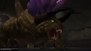CRISIS CORE &ndash;FINAL FANTASY VII&ndash; REUNION Zack Bullying A Behemoth King