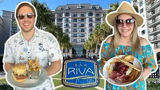 NEW Menu at Bar Riva! Disney World's Hidden Gem at Disney's Riviera Resort