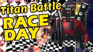 Titans Skibidi Toilet Race with Numbers and Place Order Educational Math Video for Kids