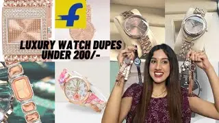 20+ Trendy & Stylish DESIGNER WATCH Dupes From Flipkart 🔥 Flipkart Watches Haul⌚️