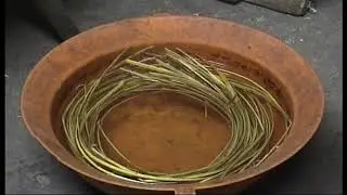 Slamené košíky