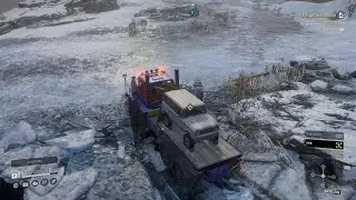 SnowRunner | Dangerous Route on Harbor