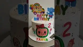 Cocomelon cake |baby cake | 2nd birthday cake | cocomelon nursery rhymes | #cocomelon
