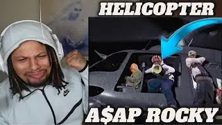 СКОРО ВЫЙДЕТ НОВЫЙ АЛЬБОМ!? A$AP ROCKY - HELICOPTER (Реакция)