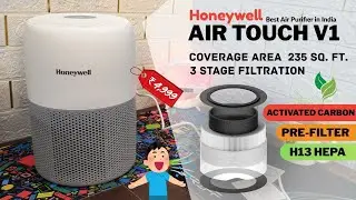 Honeywell Air Touch V1 Review | 3-in-1 HEPA Air Purifier | Removes 99.99% Pollutants