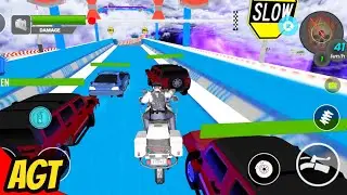 Police Bike Mega Ramp Stunts - Android Gameplay 2