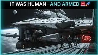 signal analysis reveals the unidentified warship is human and equipped