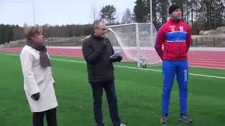 Larsmo idrottspark, pressinfo okt 2017 / Larsmo N&auml;r-TV
