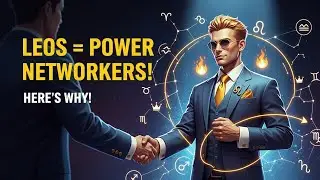 Why Leos Are the Ultimate Power Networkers!#LeoPower#NetworkingWithLeos #ZodiacLeadership
