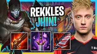 REKKLES HARD CARRY WITH JHIN! | T1 Rekkles Plays Jhin ADC vs Ezreal!  Season 2023
