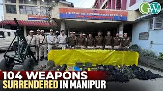 MNP: PUBLIC SURRENDERS 104 ARMS, AMMUNITION ACROSS MULTIPLE DISTS