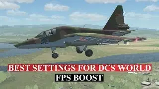 DCS World | How to increase FPS | Training Mission | FPS Test