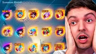 GUARANTEED ULTRA LUCK! I Summoned EVERYTHING In Dragon Ball Legends