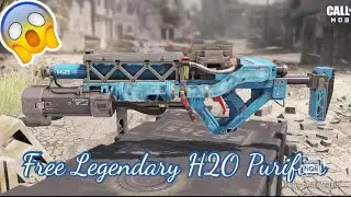 *New* Free Legendary H2O Purifier Gameplay | Legendary Operator Skill | CoD Mobile