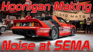 Hoonigan Camaro Leaving SEMA