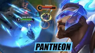 PULSEFIRE PANTHEON GAMEPLAY | NEW SKIN (BUILD & RUNES)