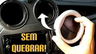 COMO TIRAR TROCAR DIFUSORES DE AR (Ford ka, Fiesta, Ecosport)