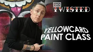 Yellowcard рисует с фанатами перед Twisted 2025 | Эксклюзив Q101