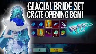 Wings Whispering Crate Opening | Glacier Bride Set Crate Opening | Bgmi new crate opening @inderbhai