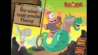 Spongebob Squarepants Dunces and Dragons flash game (using Patrick)