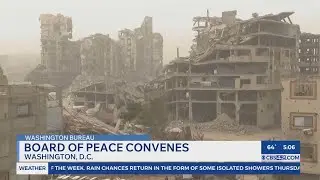 Trump's Board of Peace meet to discuss rebuild plans for Gaza