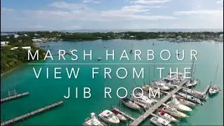 Marsh Harbour Marina, Jib Room Restaurant Before Dorian