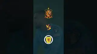 Spain Vs Scotland Euro Qualification Match! 🇪🇸 vs. 🏴󠁧󠁢󠁳󠁣󠁴󠁿 #shorts