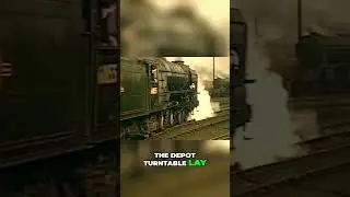 York 50A  Unveiling the Clean 60155 Engine in 1958! #york #railway #trainspotting #fyp