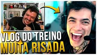 REAÇÃO do GAULES ao TREINO e VLOG do THE LAST DANCE 😂😂😂