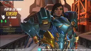 TOP 500 NANO PHARAH - YZNSA! GAMEPLAY OVERWATCH SEASON 27 TOP 500