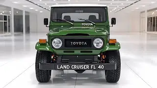 عودة الأسطورة تويوتا لاندكروزر FJ 40 موديل 2026 قوة الماضي بتقنيات المستقبل