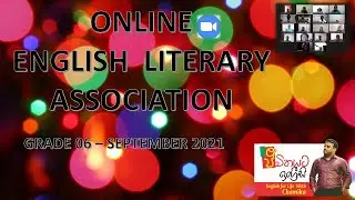 Online English Literary Association ( Grade 06 - September 2021)