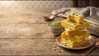 Moong dal barfi