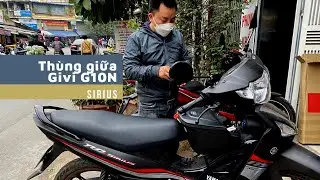 Thùng giữa Givi lắp cho xe Sirius